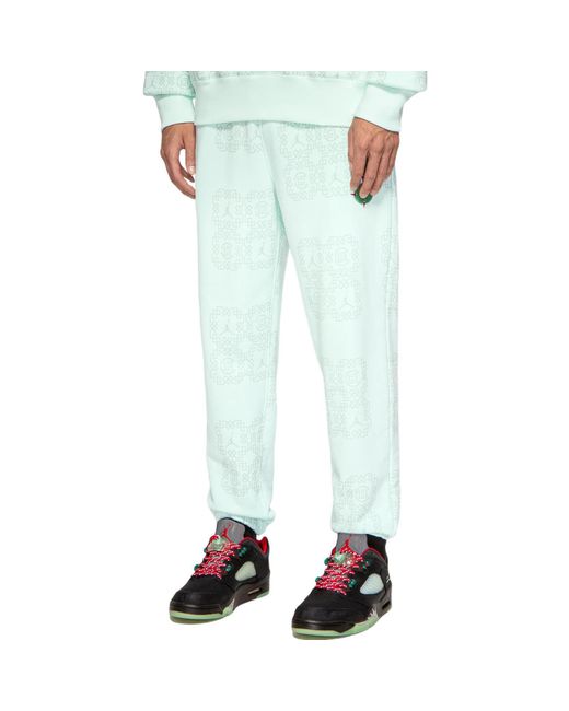 Nike Blue X Clot Jade Fleece Sweatpants 'Barely' for men