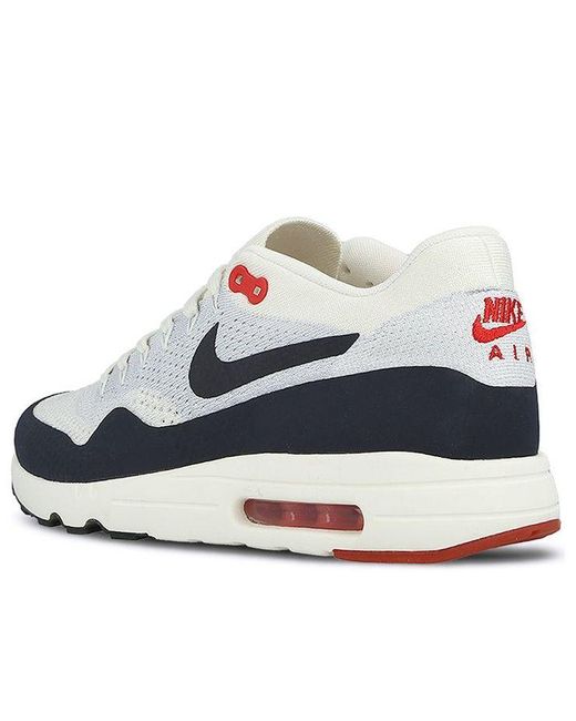 Nike Blue Air Max 1 Ultra 2.0 Flyknit 'Sail Obsidian' for men