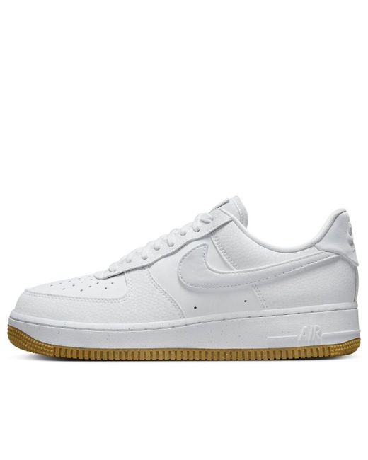 Nike White (Wmns) Air Force 1 '07 Next Nature Gum'