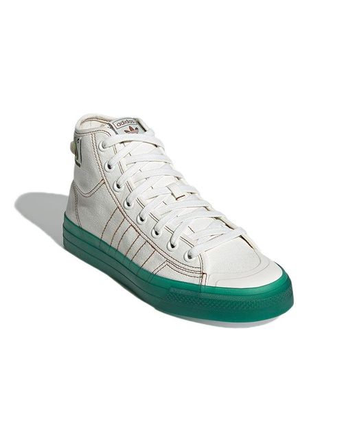 Adidas Green Nizza Hi Rf for men