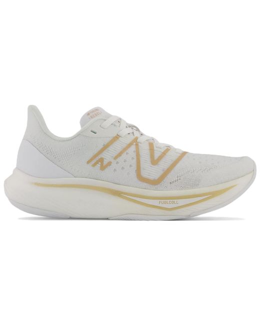 New Balance White (Wmns) Fuelcell Rebel V3 Metallic'