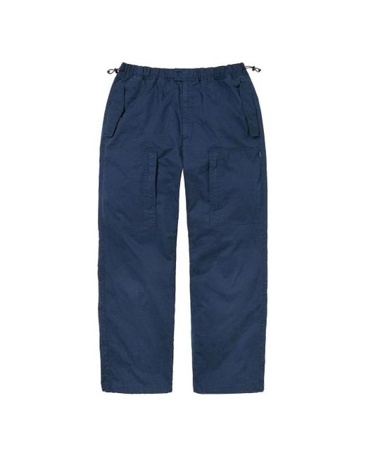 Supreme Blue Cinch Pants for men