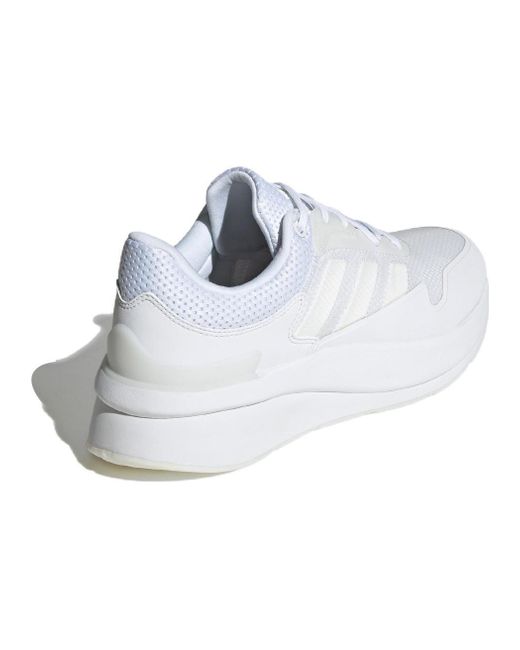Adidas White Znchill Lightmotion+ Shoes 'Cloud' for men