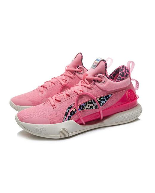 Li-ning Pink Strike 8 'Geranium Powder' for men