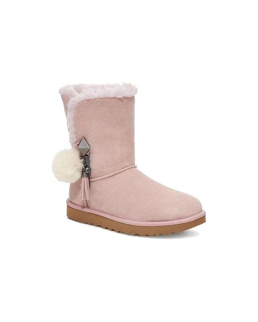 Ugg Pink (Wmns) Lillian Pom Pom