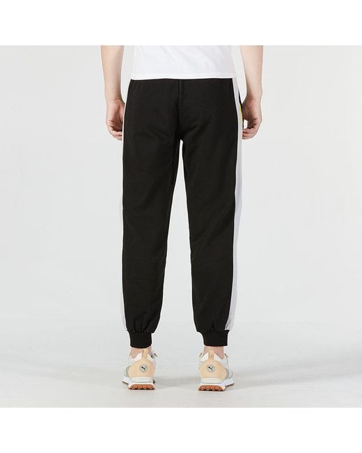 PUMA Black Ff Knit Pants for men