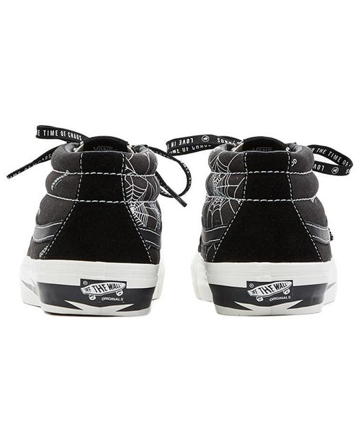 Vans Black Goodhood X Vault Og Sk8-Mid Lx Retro Sneakers for men
