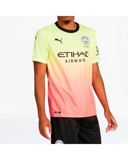 PUMA Yellow 19/20 Away Fan Edition Jersey for men