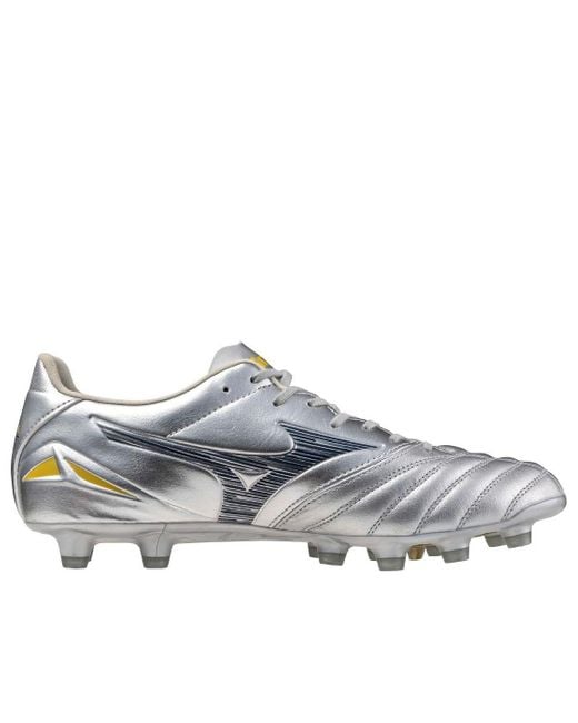 Mizuno Morelia Neo 4 Pro Fg 'Platinum Pack Galaxy Cool' in Gray