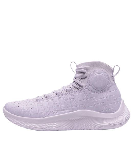 Under Armour Purple Curry 4 Flotro 'Tour' for men
