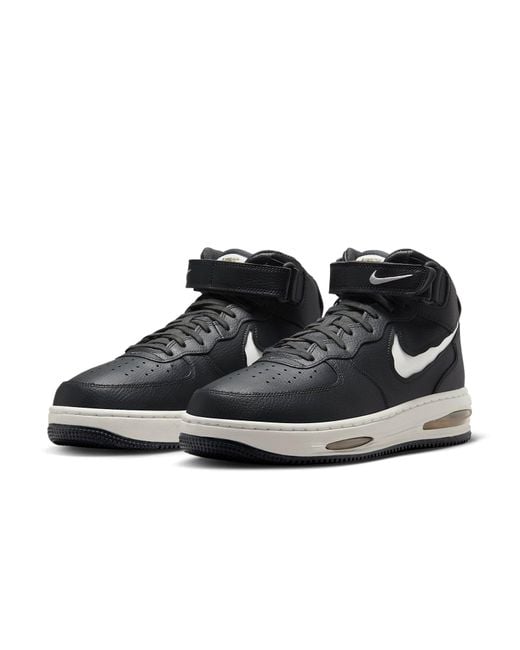 Nike Black Air Force 1 Mid Evo Remastered for men