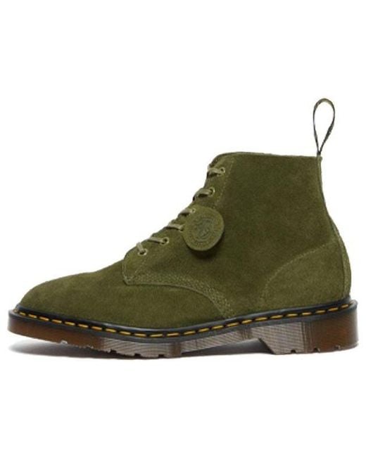 Dr. Martens Green Dr.Martens 101 Suede Ankle Boots Desert Oasis'