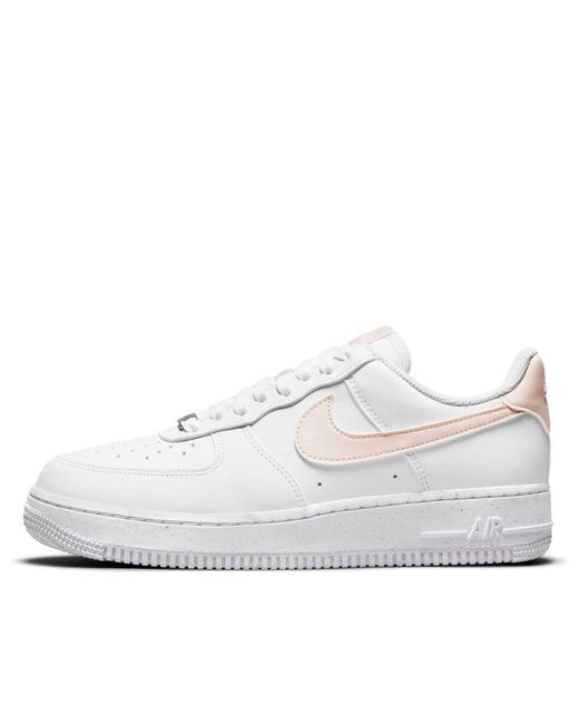 Nike White (Wmns) Air Force 1 Next Nature Pale Coral'