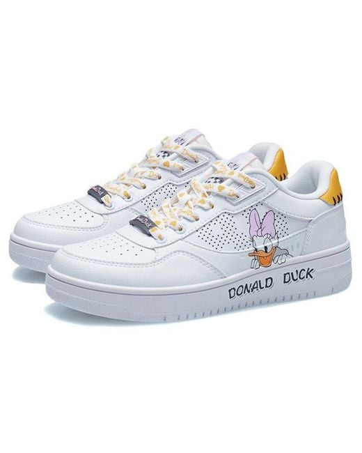 Li-ning White (Wmns) Classic Skateboarding X Disney Daisy'