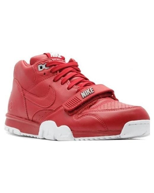 Nike Red Fragment Design X Air Trainer 1 Mid Sp 'Gym' for men