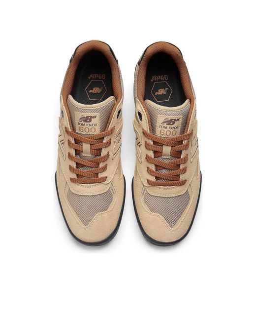 New Balance Brown Nb Numeric Tom Knox 600 'Incense' for men