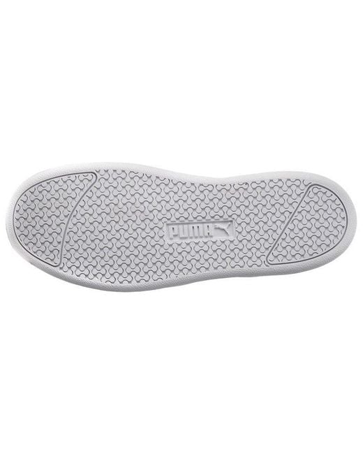 PUMA White (Wmns) Smash Platform Low