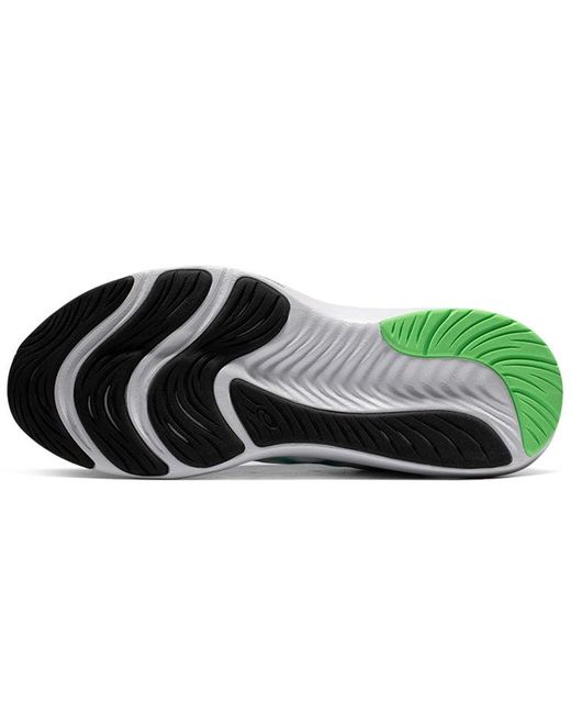 Asics White Gel Pulse 13 Bright Lime' for men