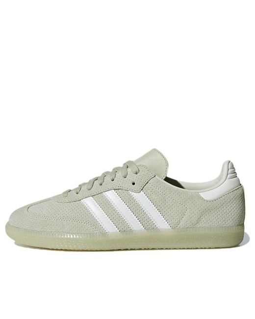 adidas Originals Samba Og Sneakers Green in White | Lyst