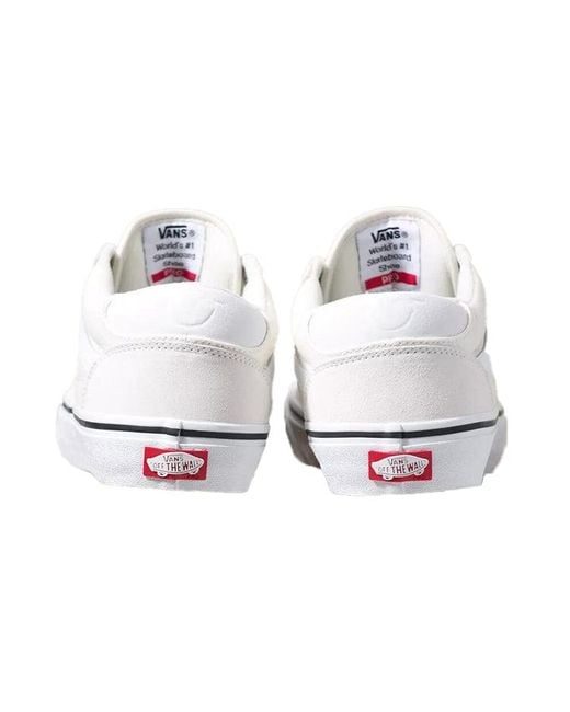 Vans White Rowan Pro Shoes for men