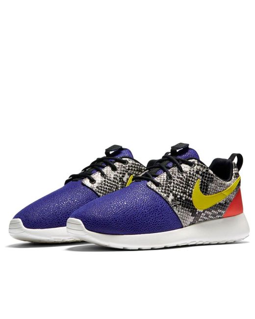 Nike Blue (Wmns) Roshe One Lx 'Python Pack'