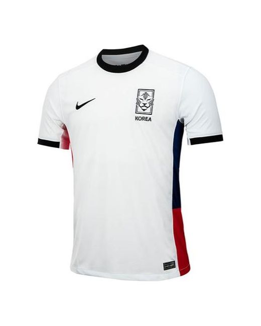 Nike White Dri Fit South Korea 2023 Stadium Away Jersey Global' for men