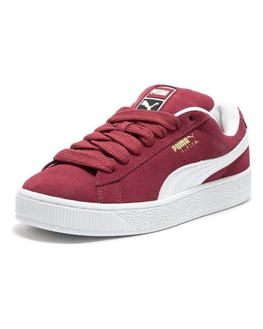 PUMA Red Suede Xl 'Bordeaux' for men