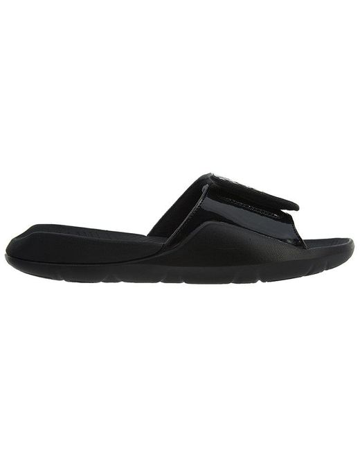 Nike Black Hydro 7 Slide 'Triple' for men