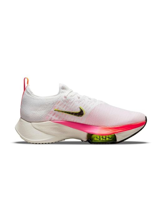 Nike White (Wmns) Air Zoom Tempo Next% Flyknit 'Rawdacious'