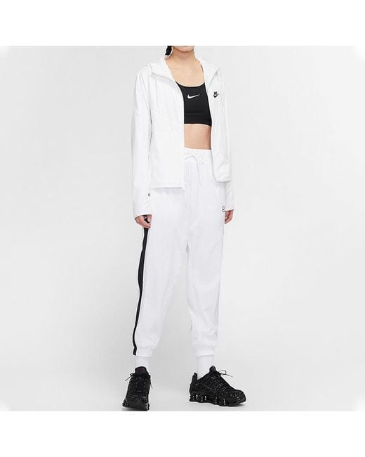 Nike White (Wmns) Sportswear Windrunner Jacket