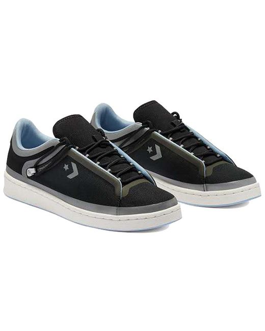 Converse Black Pro Leather Low 'Seam Tape for men