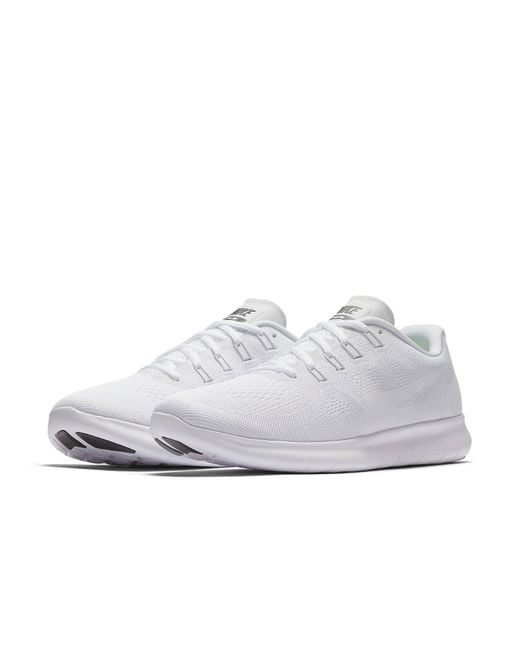 Nike White Free Rn 2017 for men