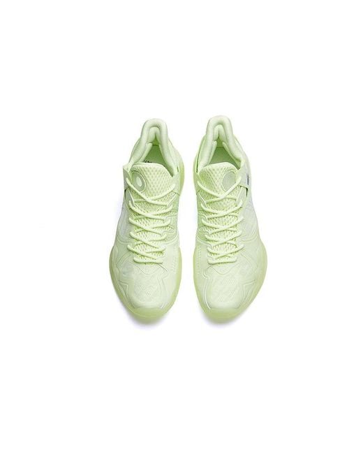 Anta White Shock Wave 4 'Fluorescent' for men