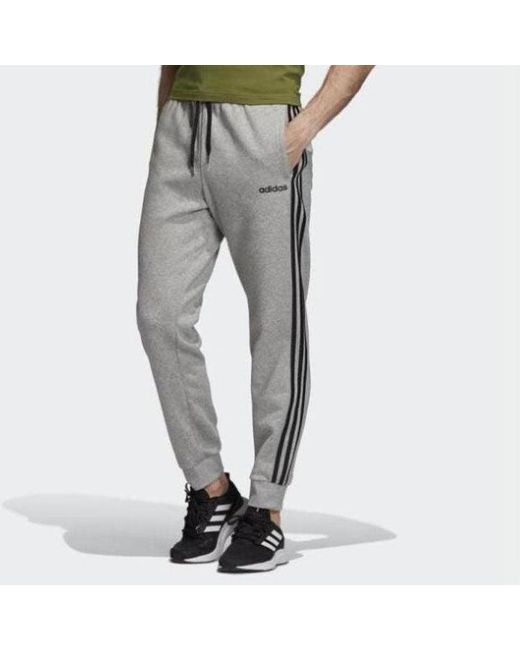 Adidas Gray Casual Sports Bundle Feet Breathable Long Pants/Trousers for men