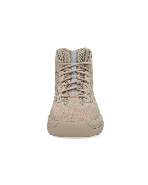 Adidas Gray Yeezy Desert Boot 'Rock' for men