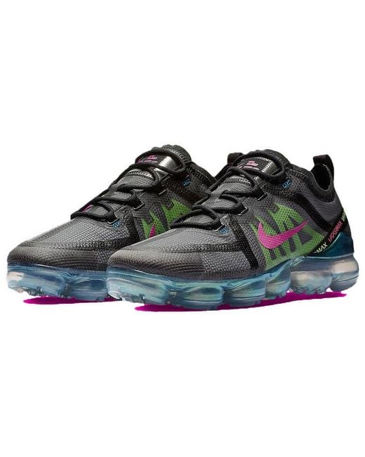 Nike Black Air Vapormax 2019 Prm 'Fuchsia Lime' for men