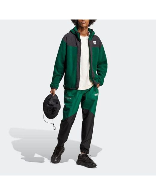 Adidas Green Adventure Fc Full Zip Polar Fleece Hoodie for men