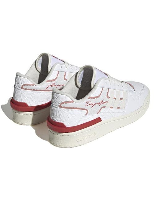 Adidas White Originals Forum Exhibit Low 2
