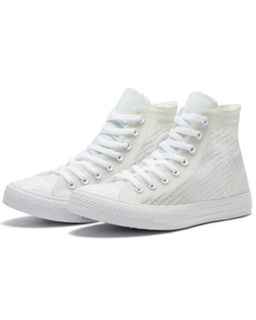 Converse Gray Chuck Taylor All Star High 'Translucent' for men