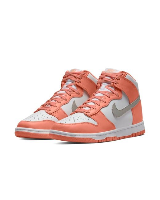 Nike White (Wmns) Dunk High