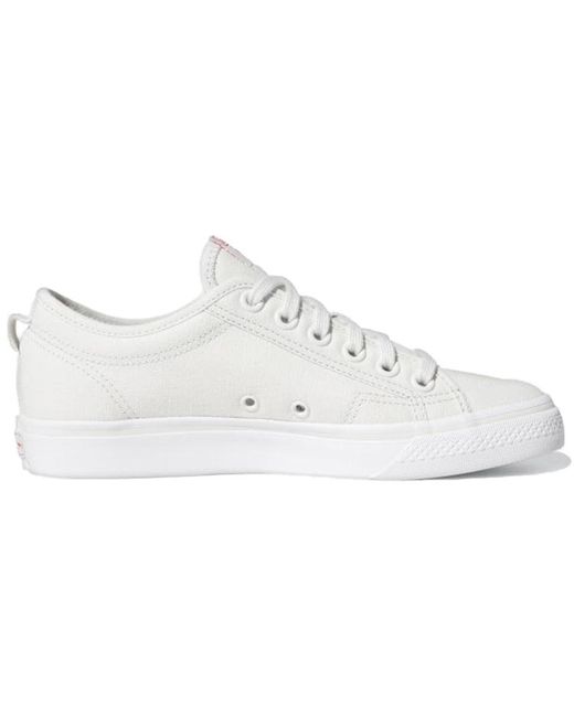 Adidas White (Wmns) Nizza Trefoil