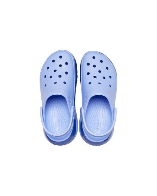 CROCSTM Blue Classic Mega Crush Clog 'Moon Jelly'