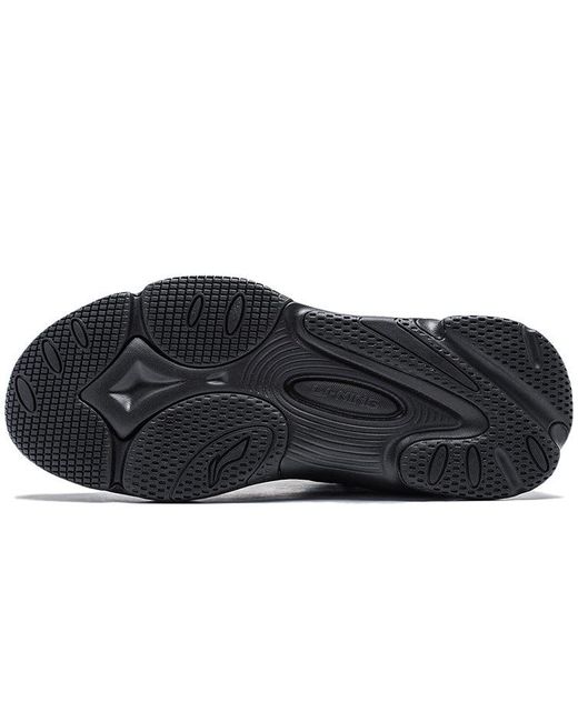 Li-ning Black Sports Life Collection Lifestyle Shoes for men