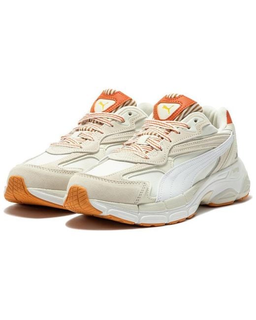 PUMA White Teveris Nitro Vacation 'Pristine Chili Powder'