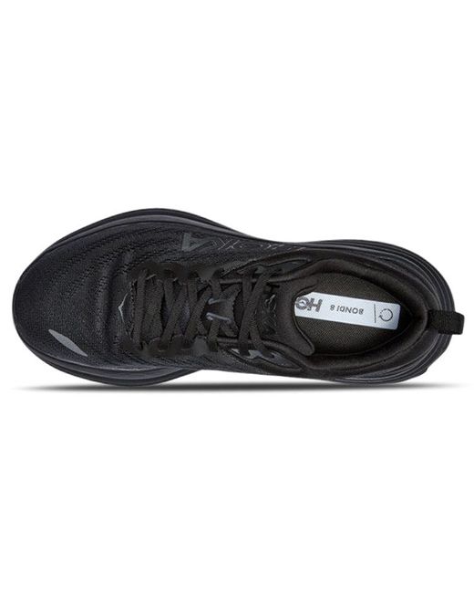 Hoka One One Black Bondi 8 for men