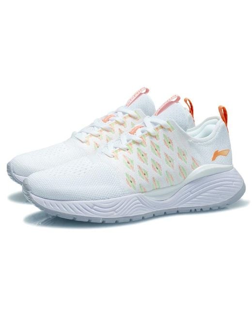 Li-ning Blue (Wmns) Soft Neon Apricot'
