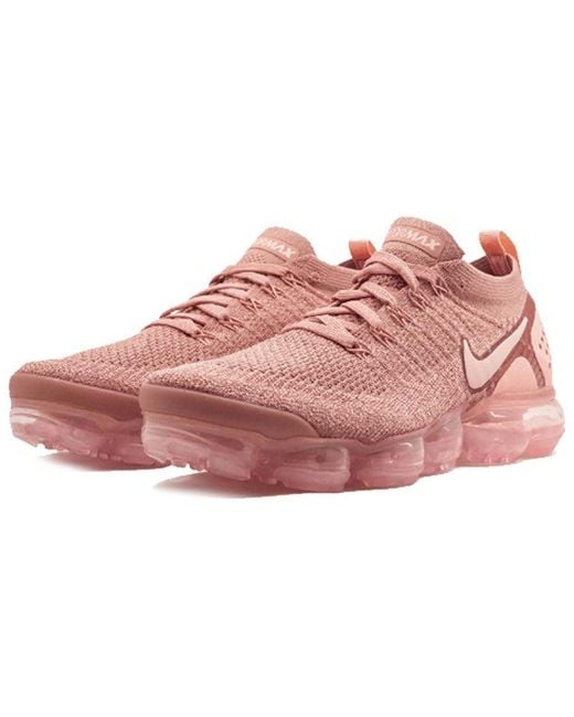 Nike Pink (Wmns) Air Vapormax Flyknit 2 'Rust'