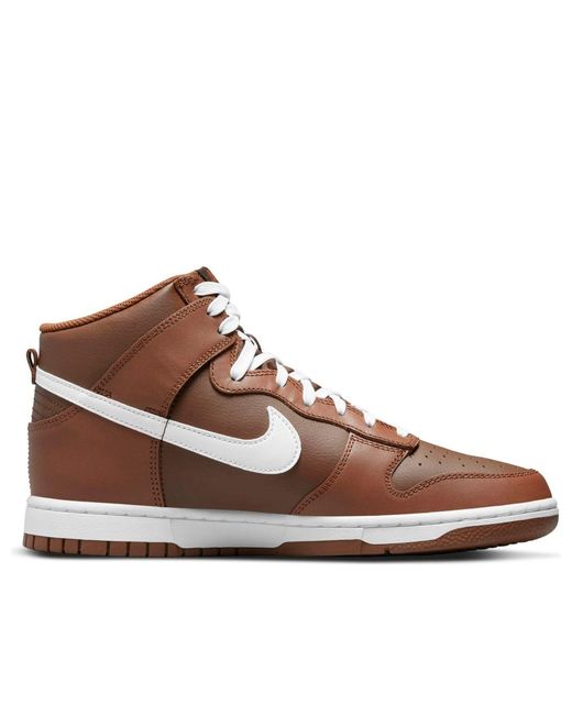 Nike Brown Dunk High 'Chocolate' for men