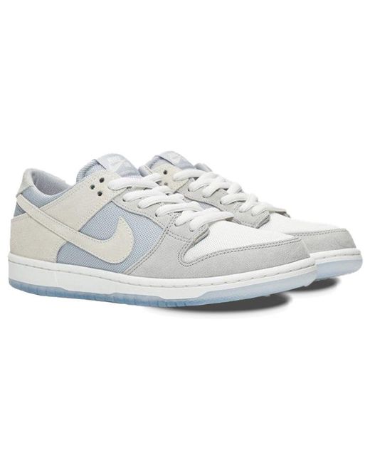 Nike White Zoom Sb Dunk Low Pro 'Summit' for men