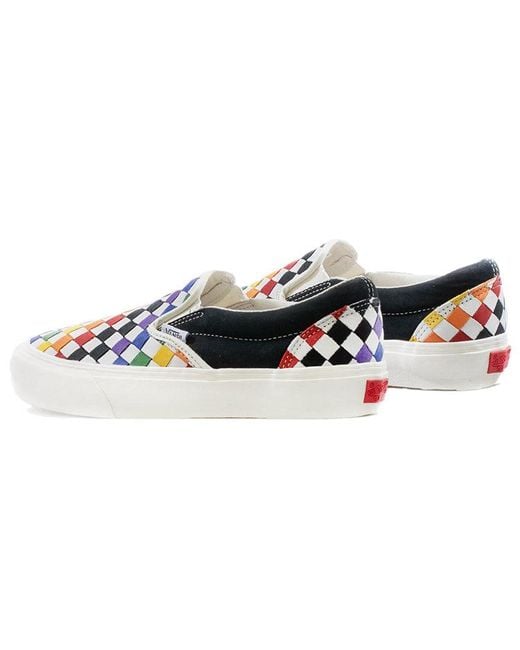 Vans Blue Classic Slip-On Vlt Lx 'Pride' for men